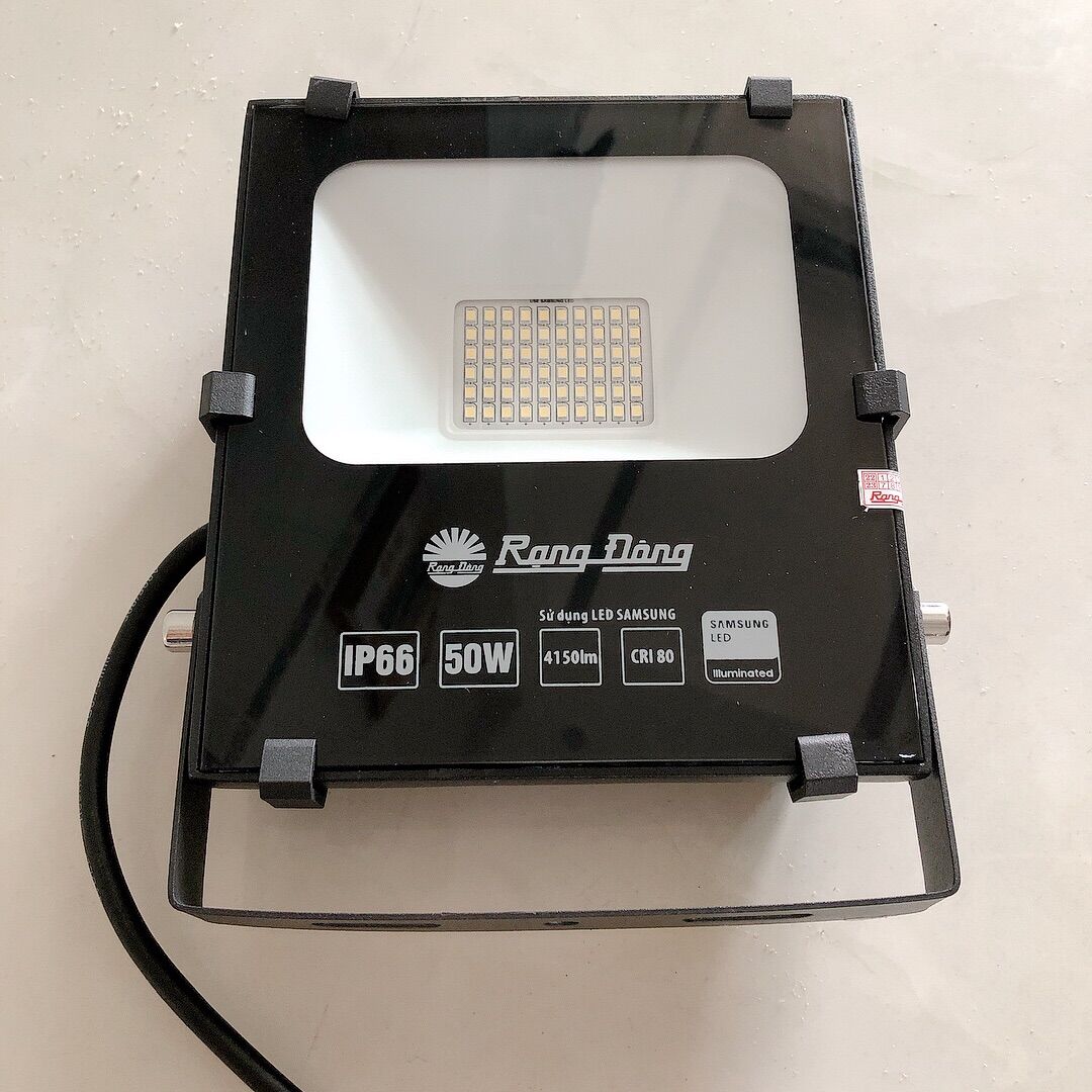 ĐÈN LED PHA Rạng Đông, đèn pha chiếu sáng sân vườn, bảng hiệu, công suất 10W 20W 30W 50W 100W 200W CP06