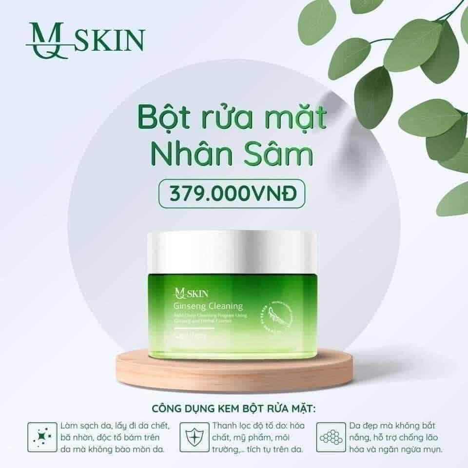 [HCM]Bột Rửa Mặt Nhân Sâm MQSKIN
