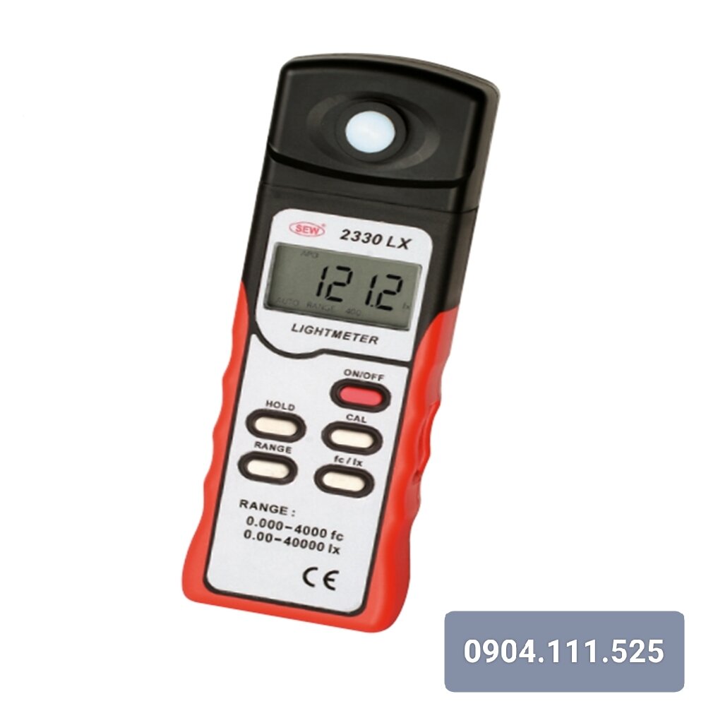 Máy đo cường độ ánh sáng sew 2330lx