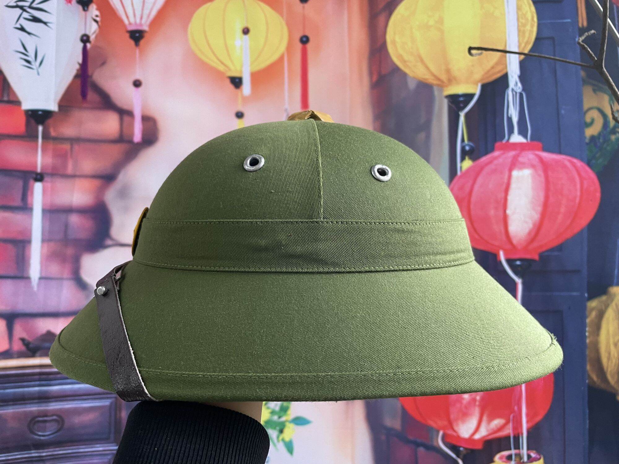 Mũ cối, nón cối chất đẹp bền - kèm sao