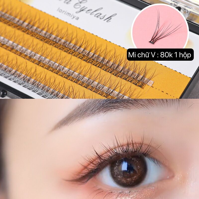 Mi dán chữ V tự nối tại nhà