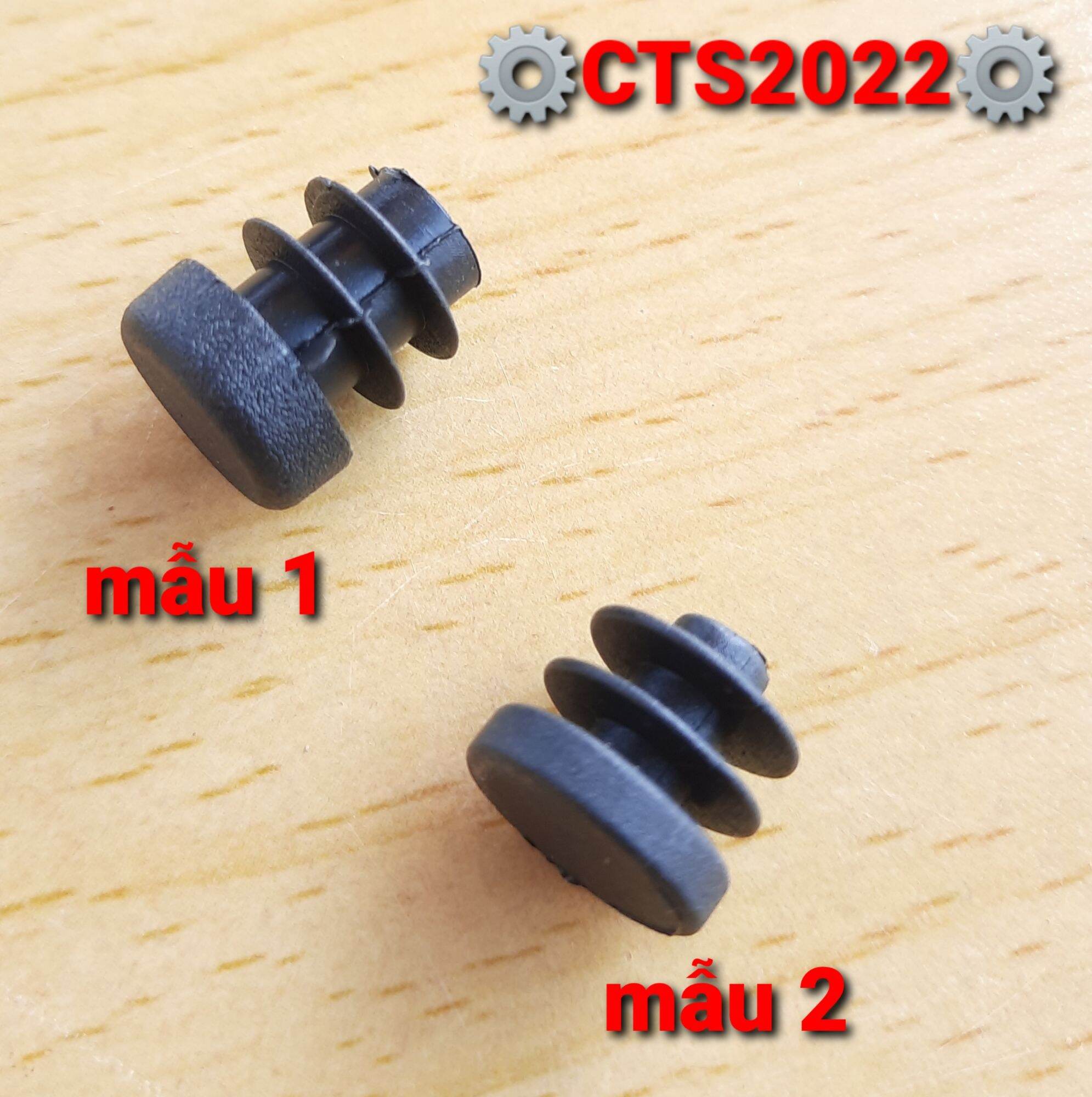 Nút nhựa bịt đầu ống phi 12mm