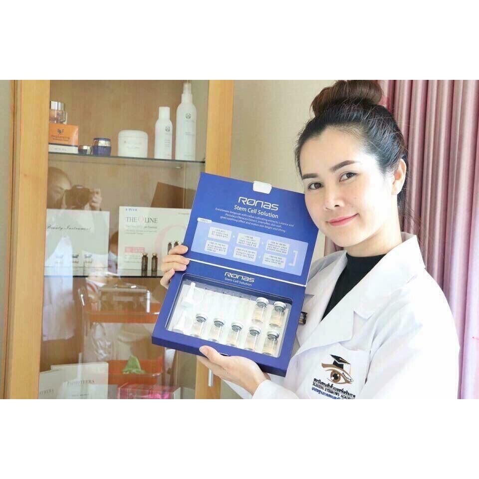 Serum tế bào gốc trẻ hoá làn da Ronas Stem Cell Solution Hàn Quốc