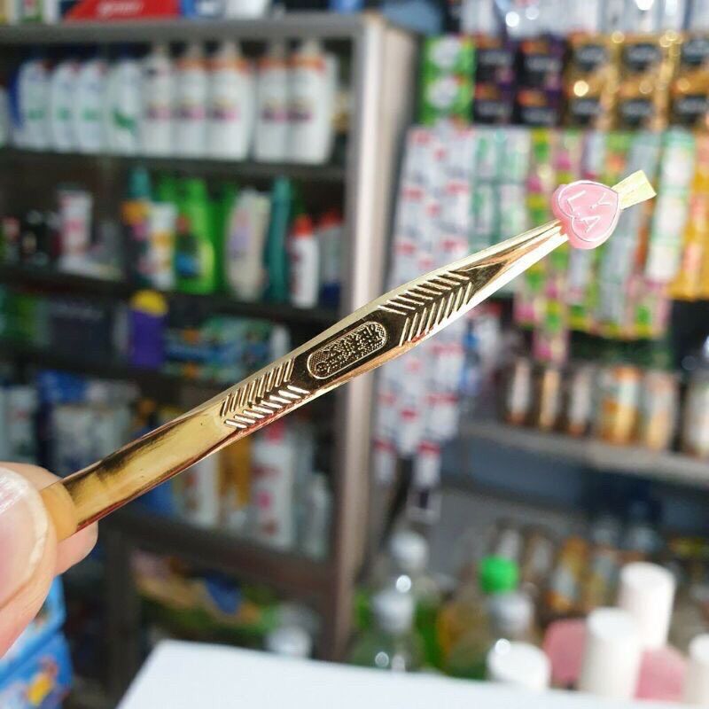 Nhíp nhổ lông, nhổ tóc màu vàng