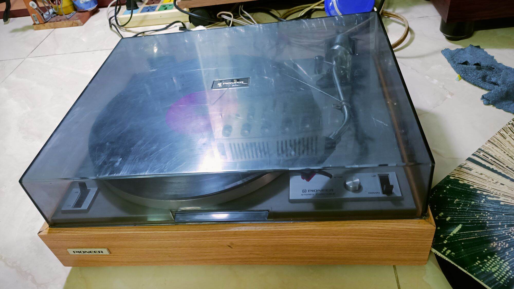 đầu đĩa than pioneer