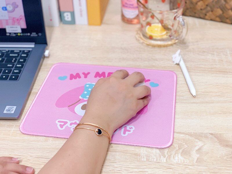 Lót chuột - bàn di chuột Hello Kitty - Doremon Doraemon