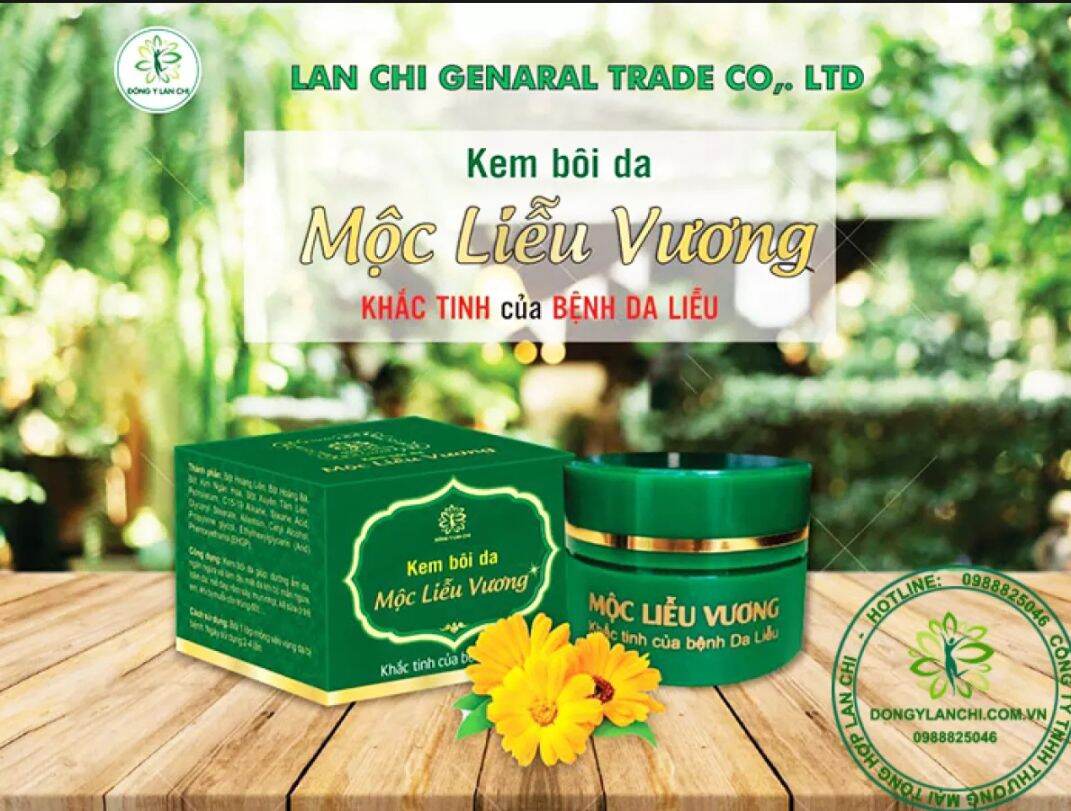 Kem bôi da mộc liễu vương đông y lan chi
