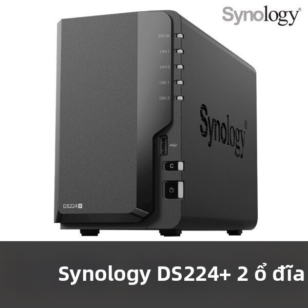 Synology | Synology Ds124 Nas 1-Bay (16Tb) Seagate Ironwolf Nas Hdd +Official Partner+ +New Product+ +Genuine Giá 30,756,000 Đồng*Miễn phí vận chuyển