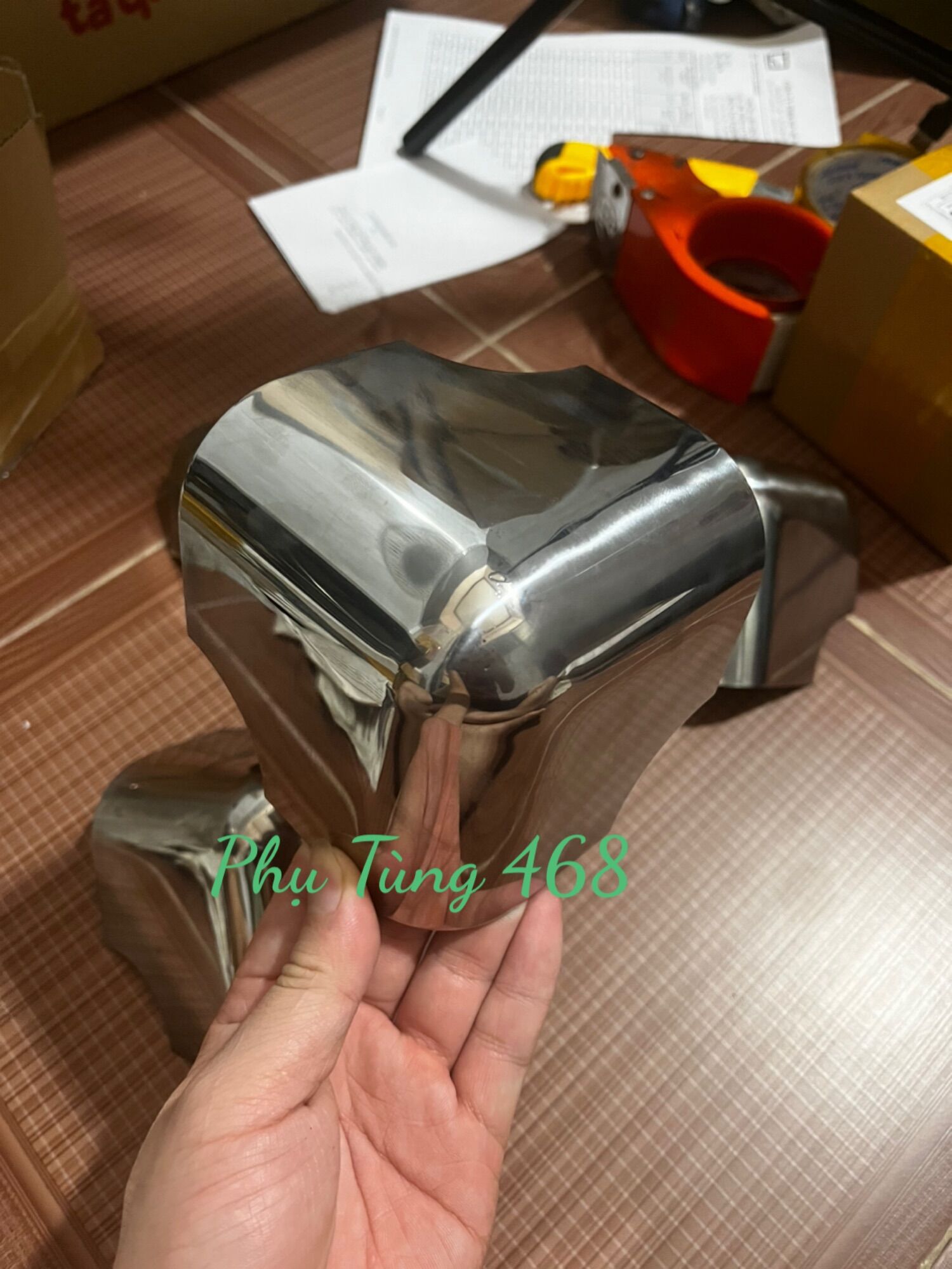 Ốp góc inox thùng xe tải, ốp góc inox 304, phụ kiện rv