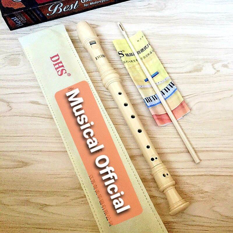 Sáo dọc recorder học sinh DS - chất lượng tặng que vệ sinh