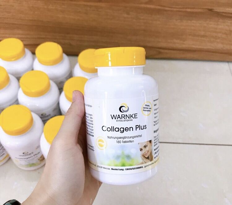 Collagen Plus Warnke Lọ 180 Viên - Hàng Nội Địa Đức 🇩🇪