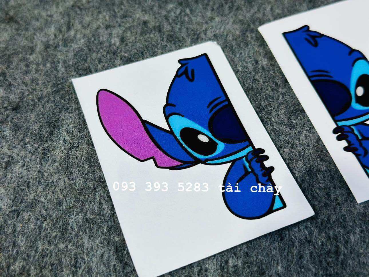 [ 1 MIẾNG ] TEM STICKER DÁN TRANG TRÍ XE VÀ NHIỀU VI TRÍ KHÁC