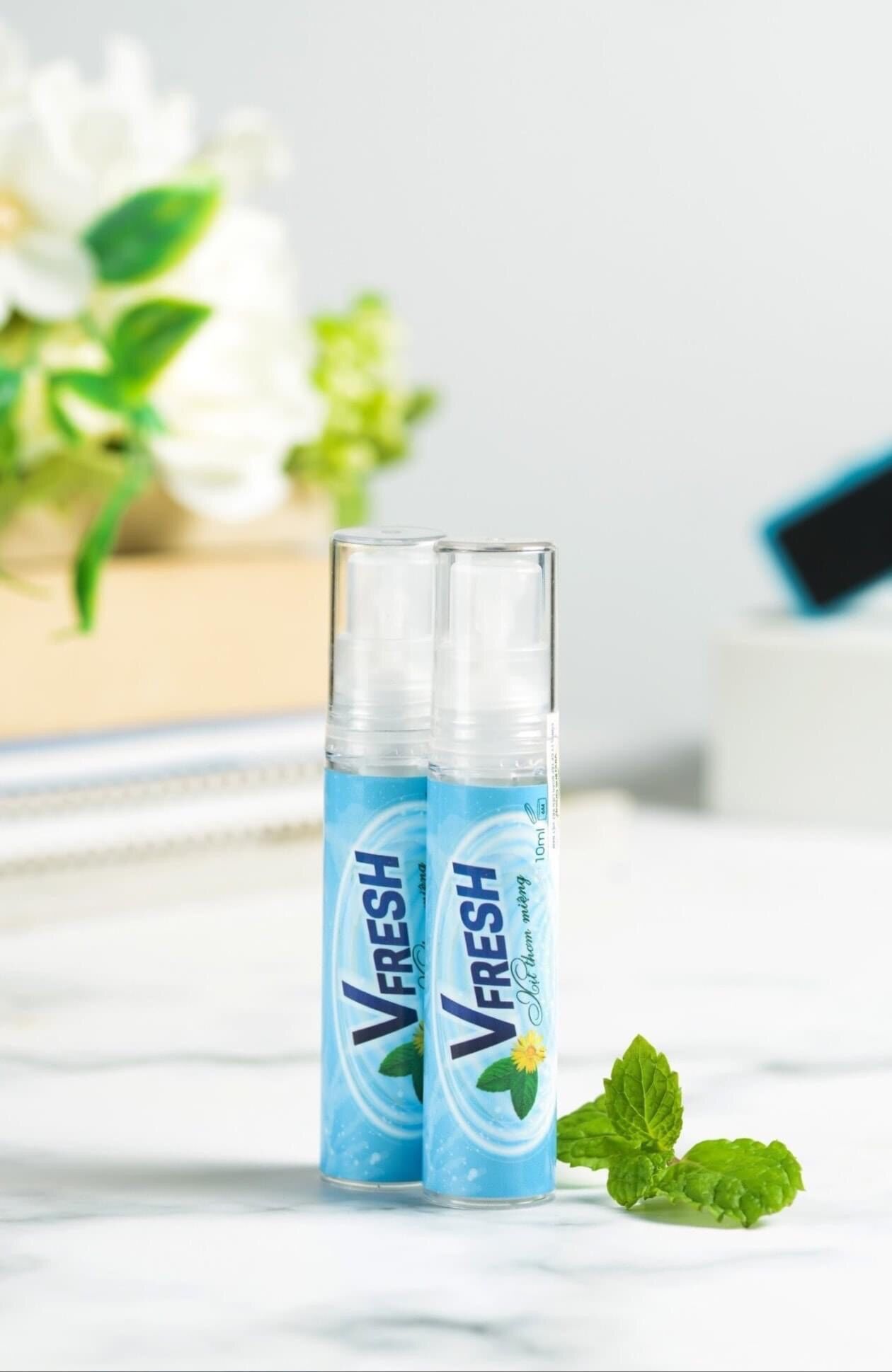 [ Chính Hãng] Vfresh Xịt Thơm Miệng