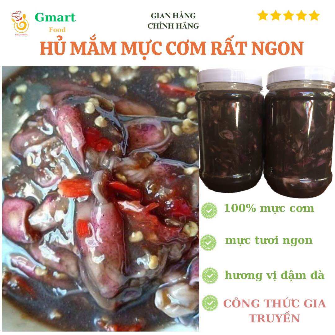 Hủ mắm mực nguyên chất loại 1