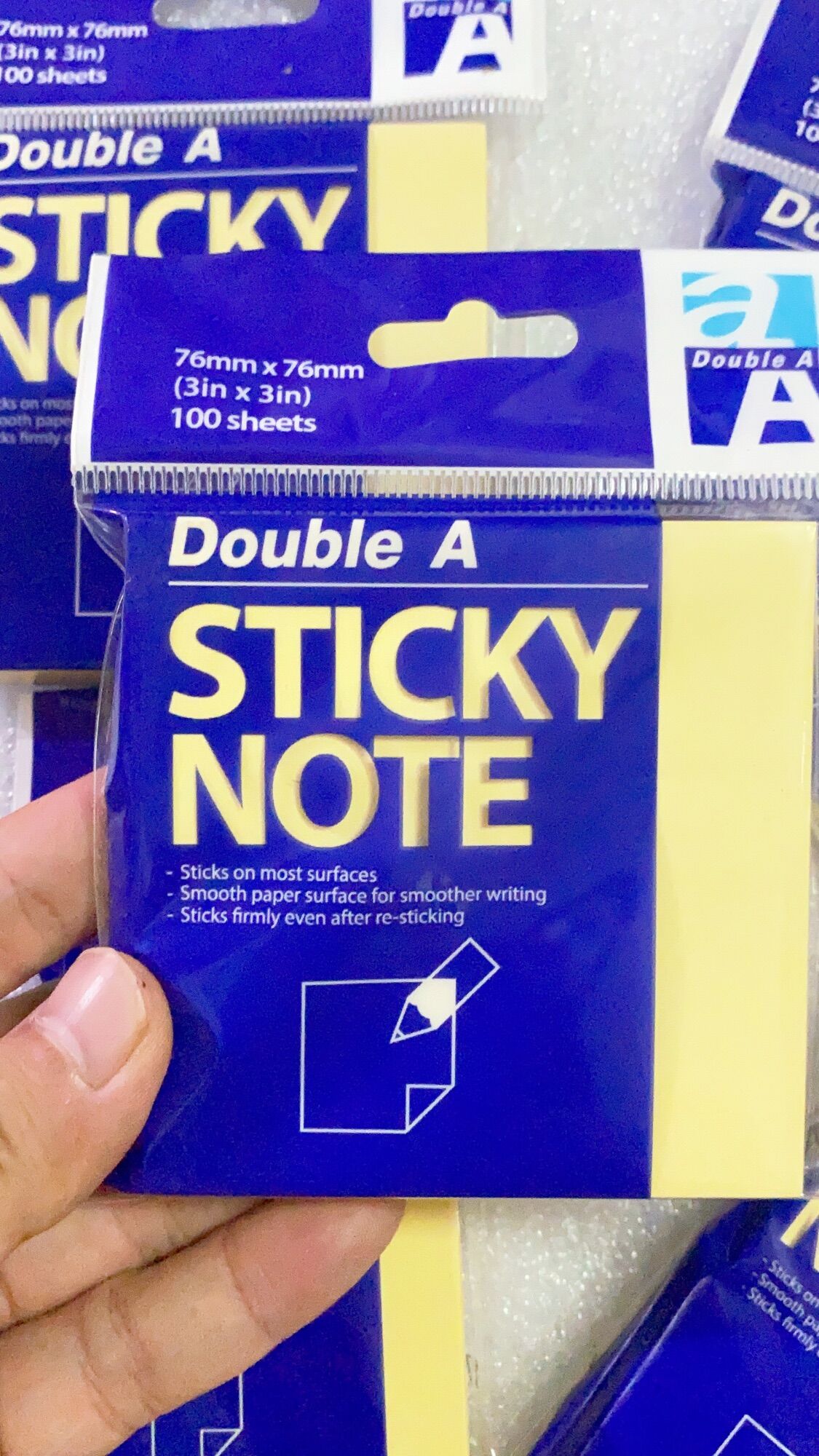 Giấy nhớ - Giấy ghi chú - Giấy Note Double A kích thước 76x76mm