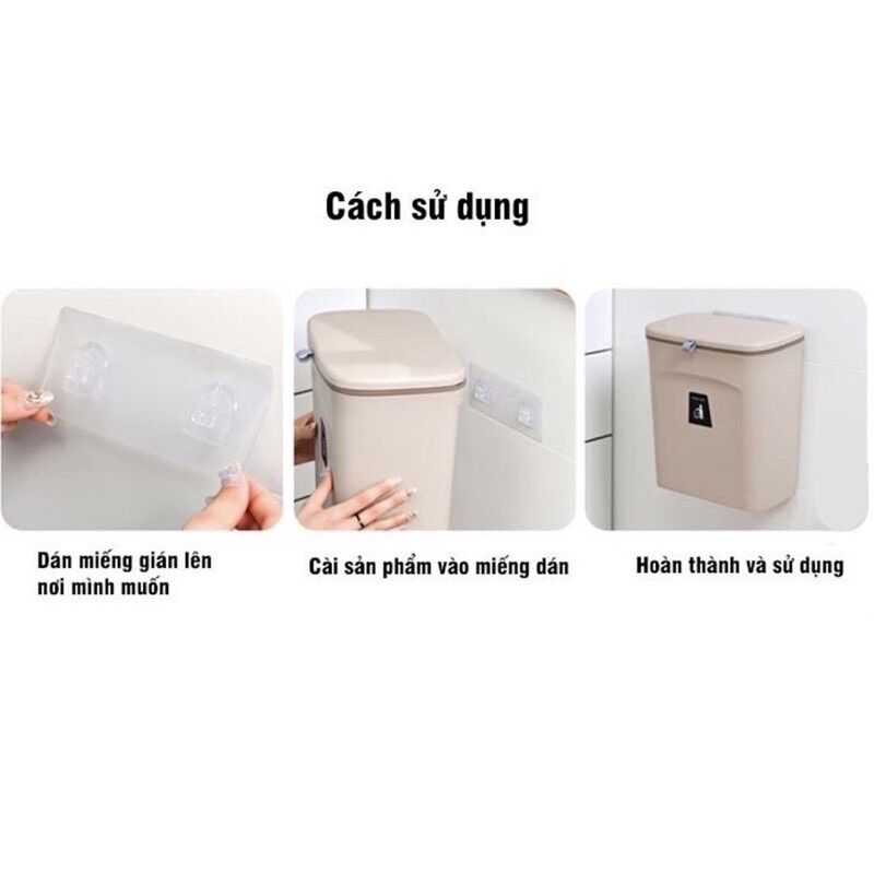 Miếng dán tường dành cho thùng rác thông minh