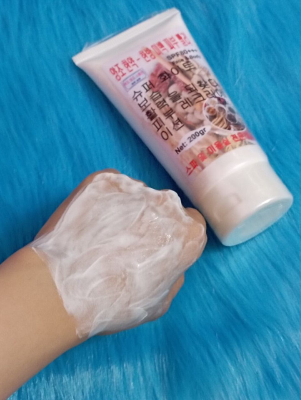 KEM Ủ TRẮNG DA CẤP TỐC THẢO DƯỢC KOREA TUÝP 200G ( FACE VÀ BODY )