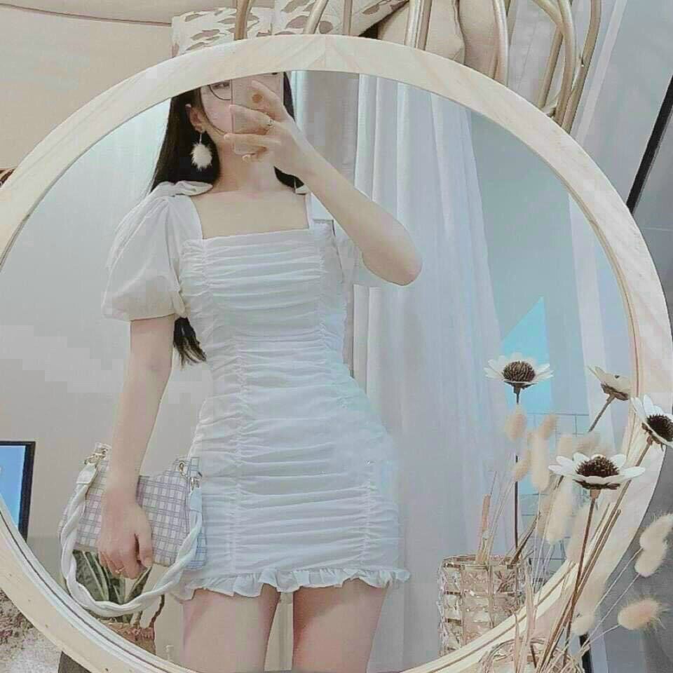 Đầm nhún body