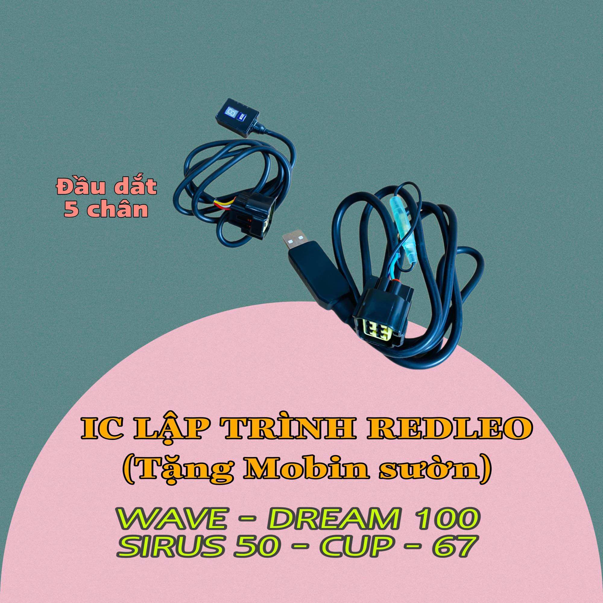 IC lập trình REDLEO độ dành cho WAVE/DREAM