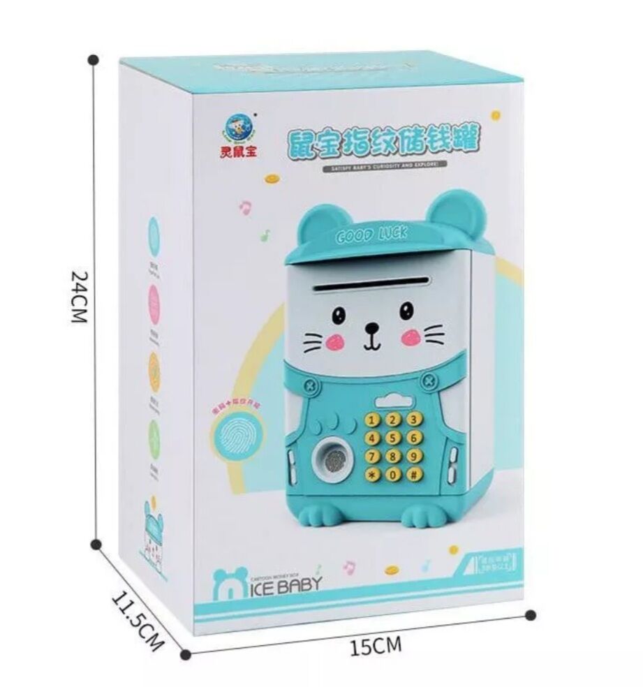 [KÉT SẮT] MINI THÔNG MINH CÓ KHÓA VÂN TAY CHO BÉ YÊU ❤❤❤
