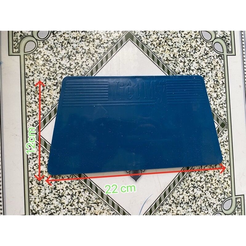 Miếng trét bột nhựa nhỏ, miếng chét keo chà ron, matit vàng