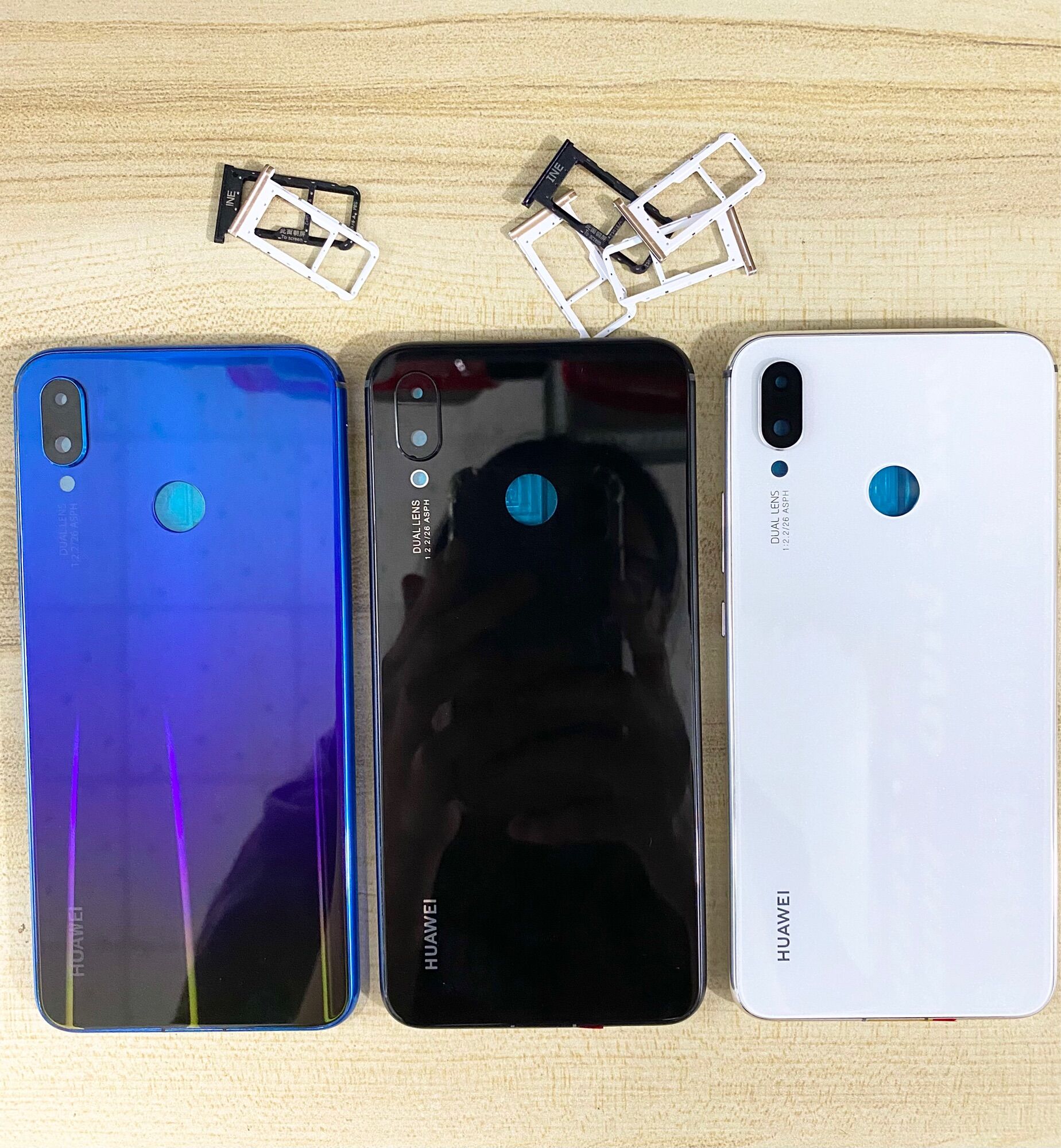Bộ vỏ + sườn huawei nova 3i zin hàng cao cấp