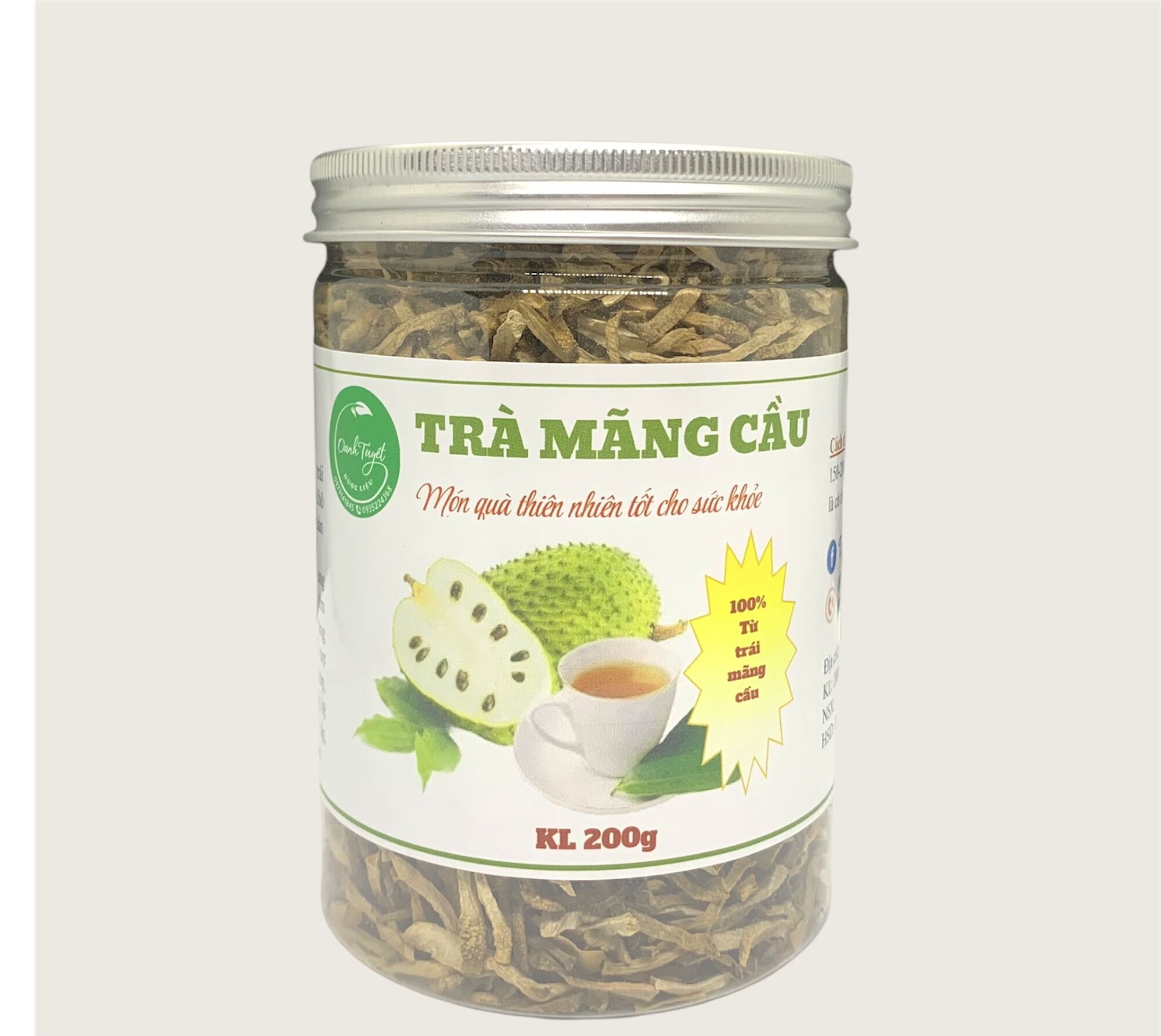 Trà mãng cầu - hộp 200g