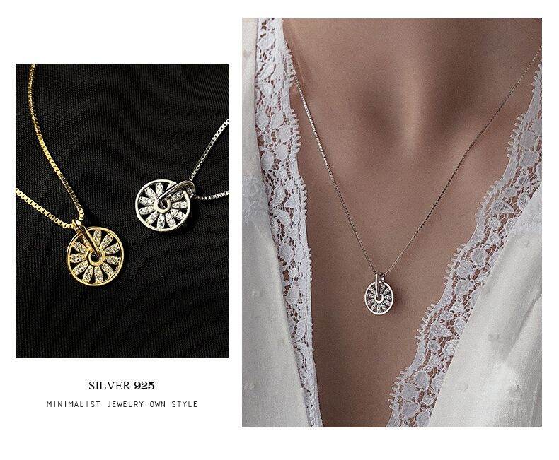 Dây chuyền bạc s925 phong cách boho cổ điển lindo
