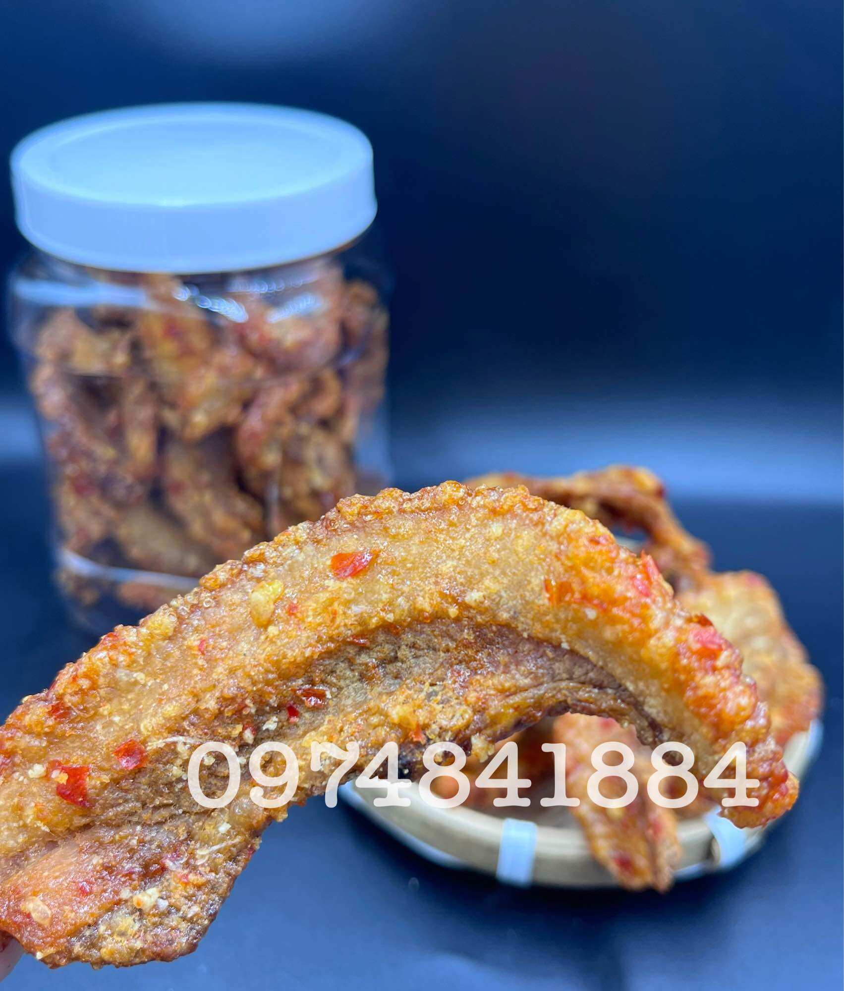 Hủ 250G ba rọi cháy tỏi siêu ngon