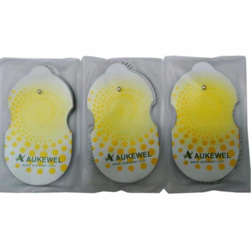 Miếng Dán Massage Xung Điện Aukewell (Vàng) (1 Cặp) | (Mát xa, Massa) -VT0223