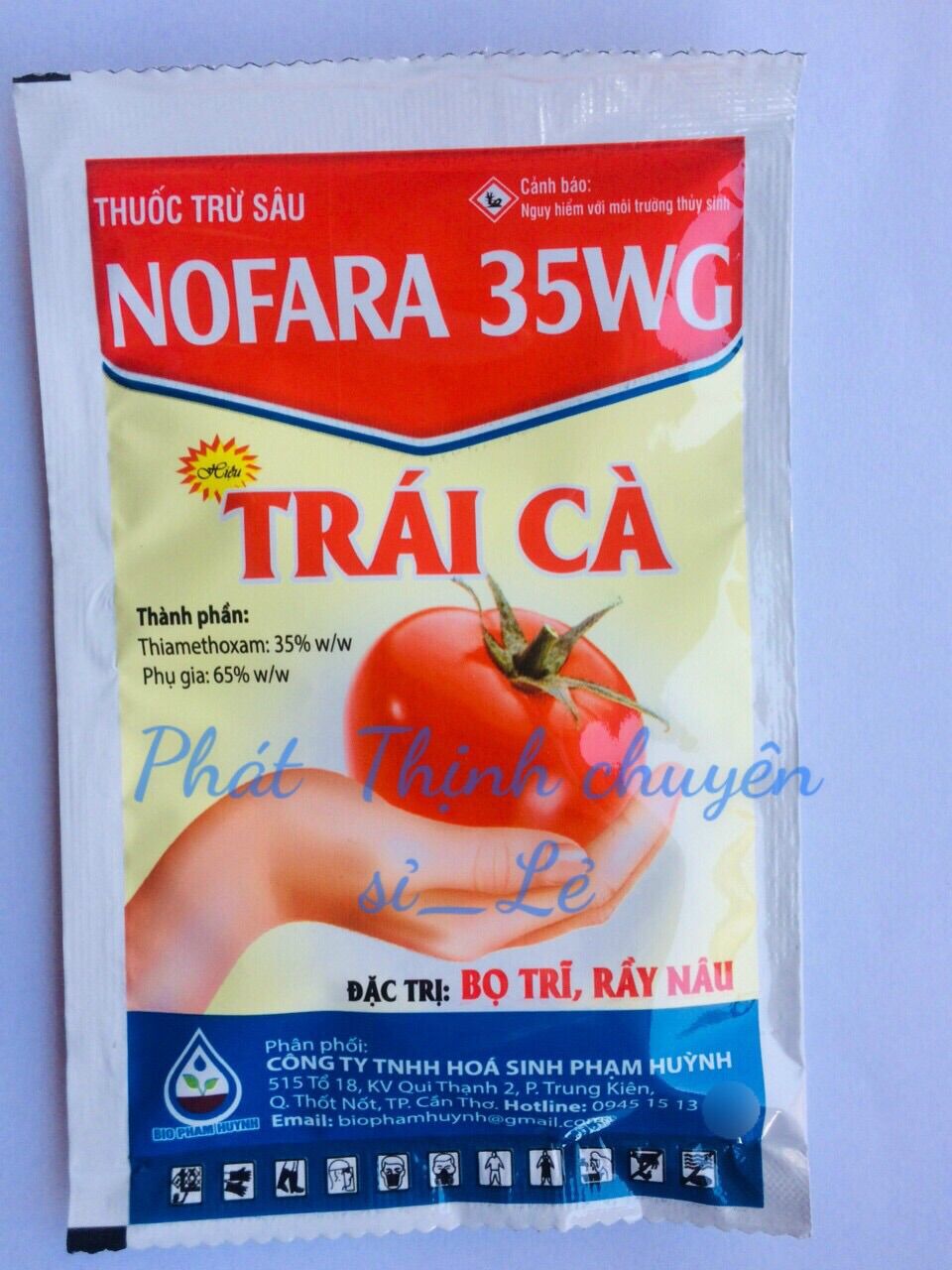 Diệt BỌ TRĨ  gây hại rất an toàn cho hoa cây kiểng, rau màu gói 15 gram