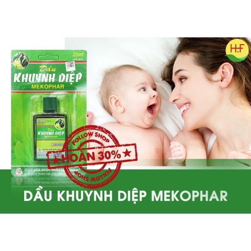 Dầu Khuynh Diệp Mekophar 25ml