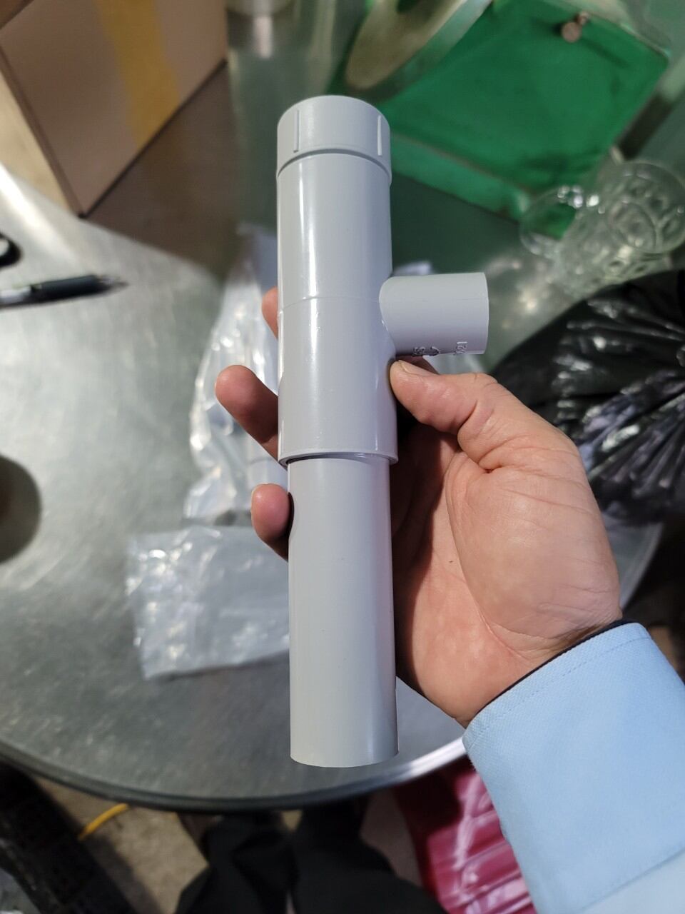 Venturi tạo oxy nuôi trồng thủy sản 34-21mm