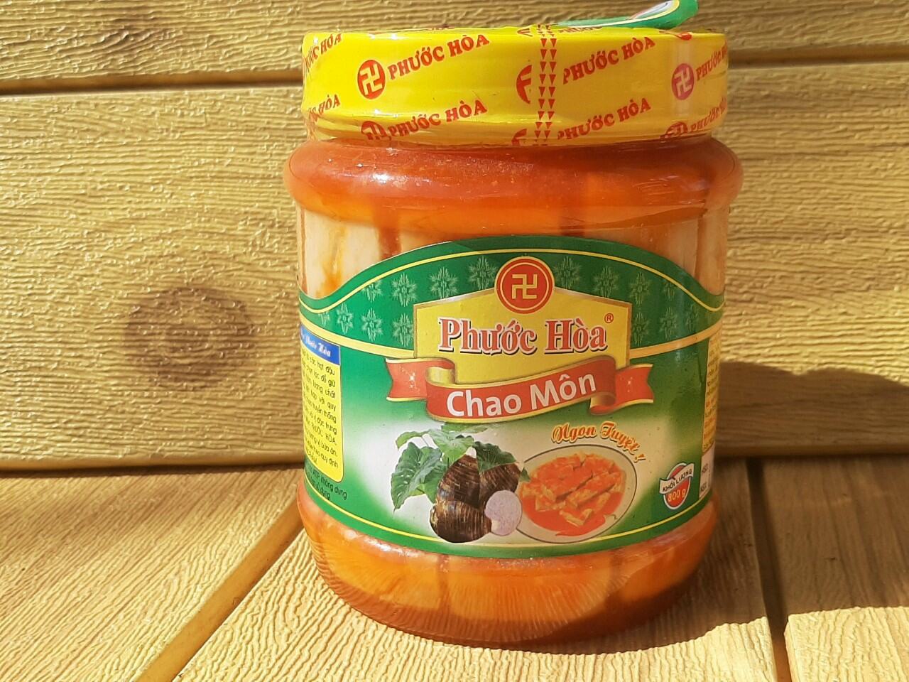 1 lốc 6 hủ chao môn Phước Hòa x 800g /hủ Chao môn béo. 