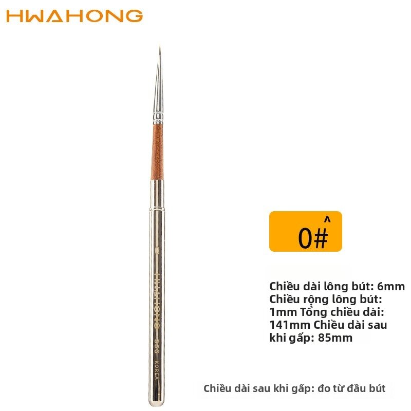 Bút Vẽ Sơn Nước Hwahong 356 Bút Vẽ Màng Nylon Bút Cầm Tay Bút Vẽ Tương Tự Như Bàn Tay Người Lớn Bút Kẹp Kim Loại
