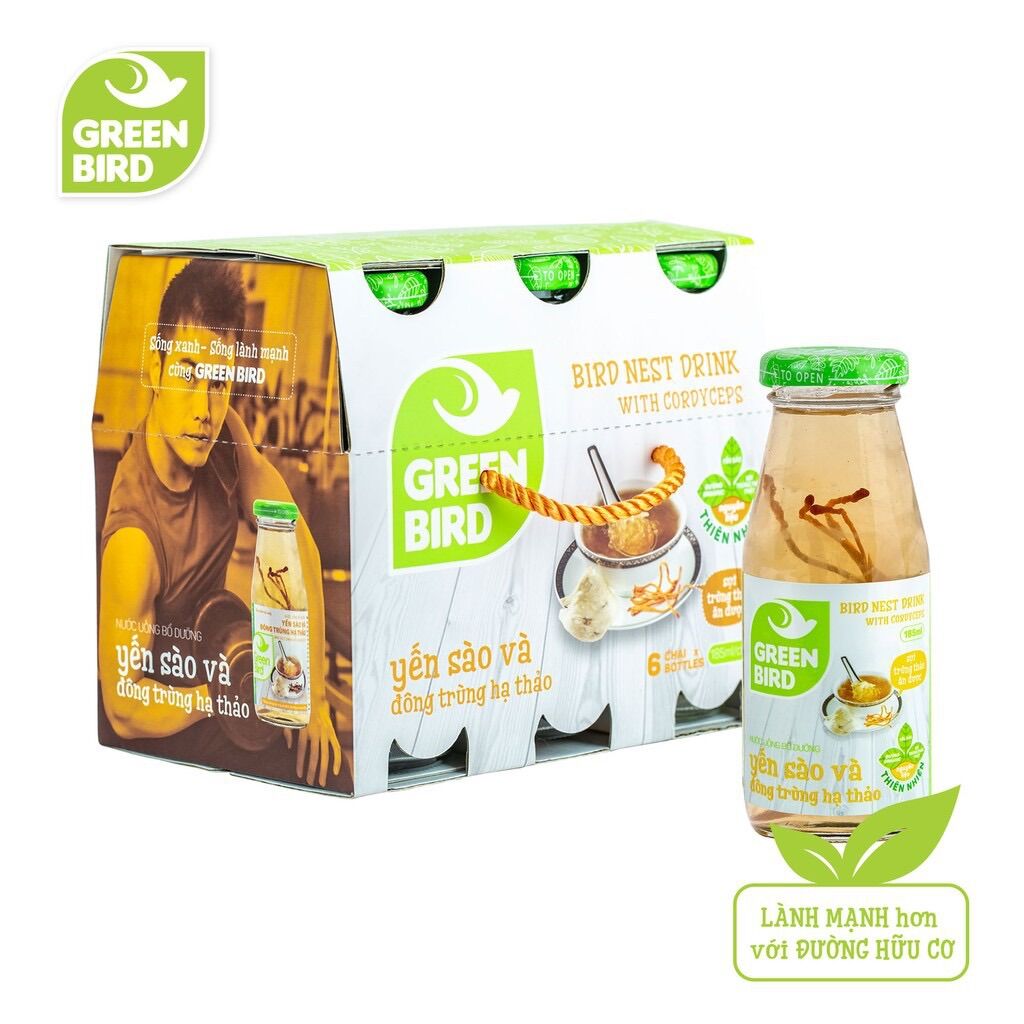 YẾN SÀO VÀ COLLAGEN (Lốc 6 chai x 185ml)