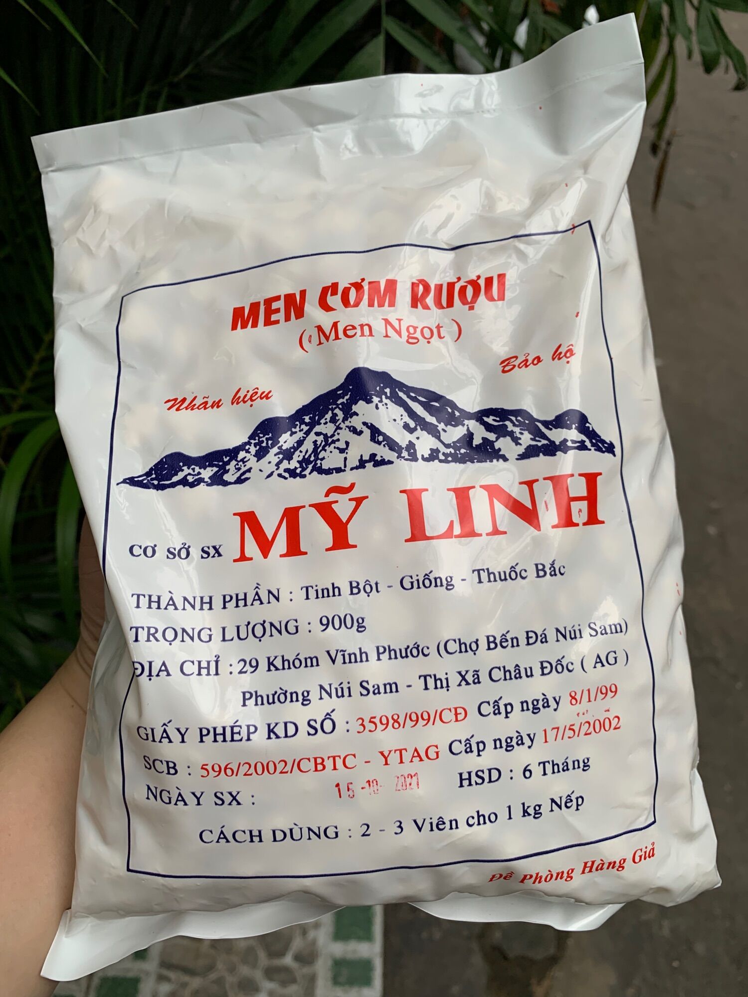 MEN LÀM CƠM RUOU 20 VIÊN