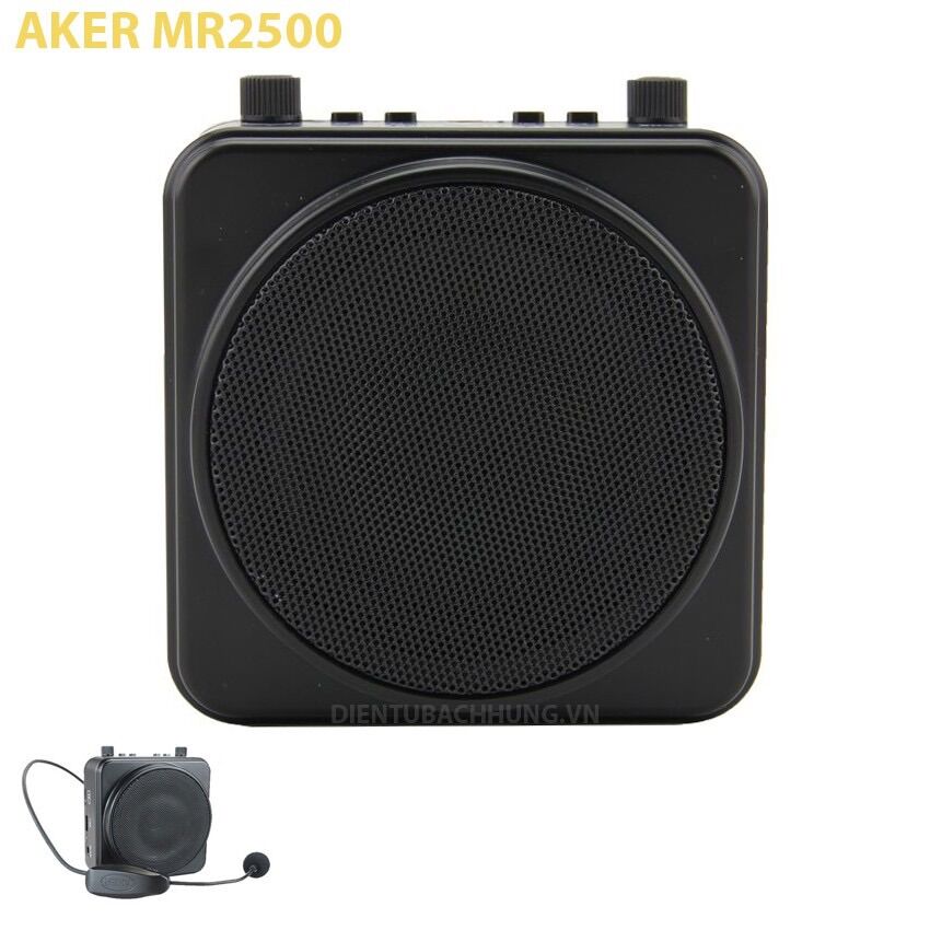 Máy Trợ Giảng Aker Không Dây Mr 2500 tặng mic  có dây