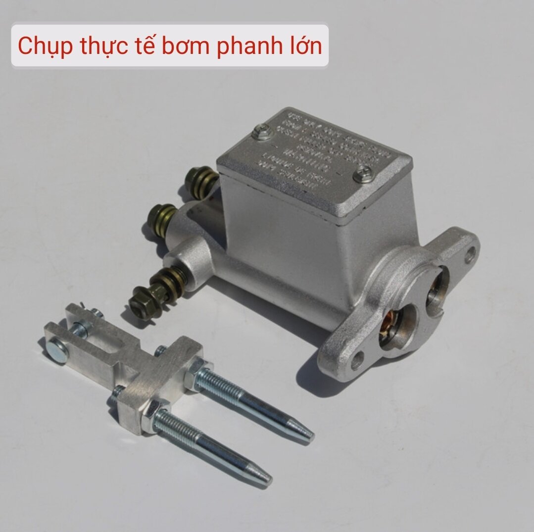 Phanh tổng kép 4 bánh 3 đường dầu