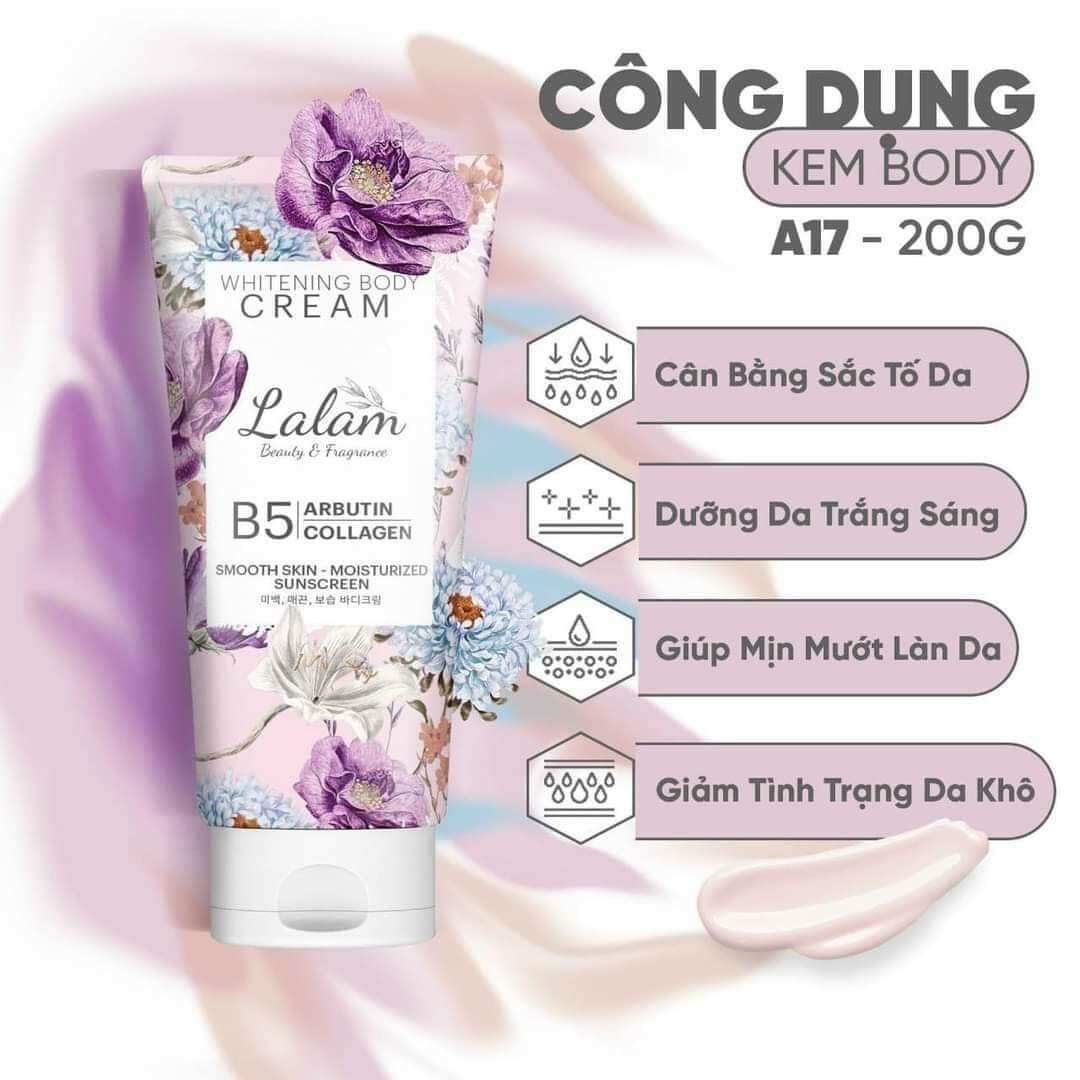 Kem Dưỡng Body Lotion lalam 200g