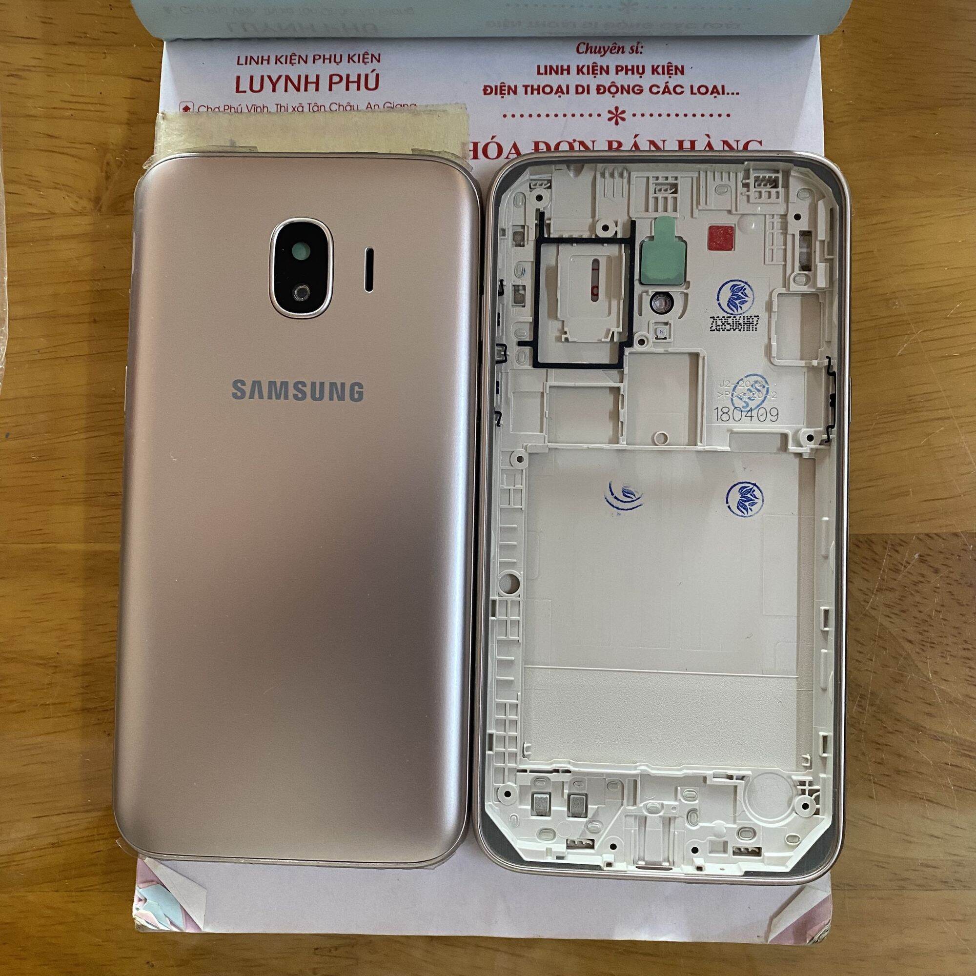 Vỏ samsung J2 pro J250 zin chuẩn ảnh thật