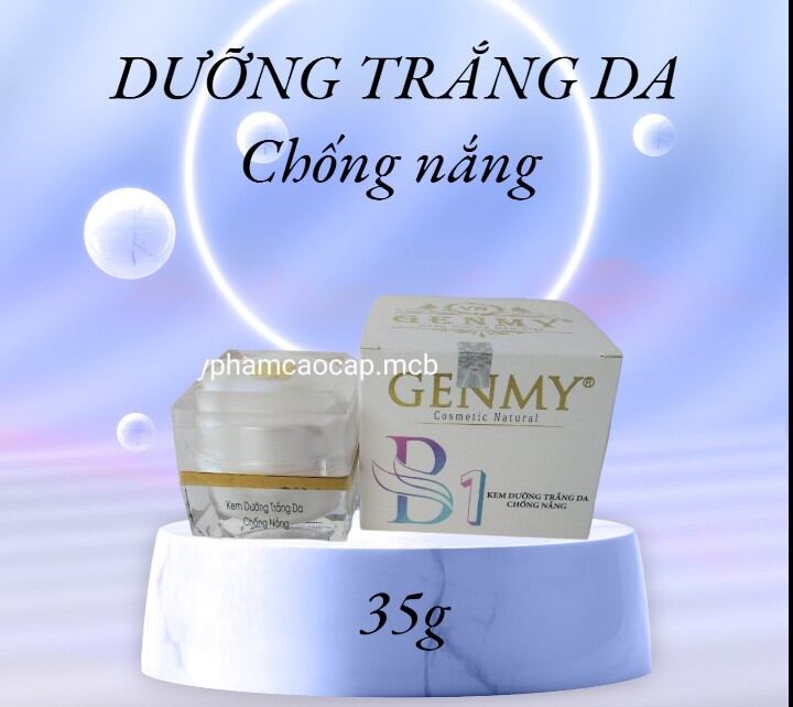 Kem genmy b1 trắng da cân bằng độ ẩm se khít chân lông chống nắng 35g
