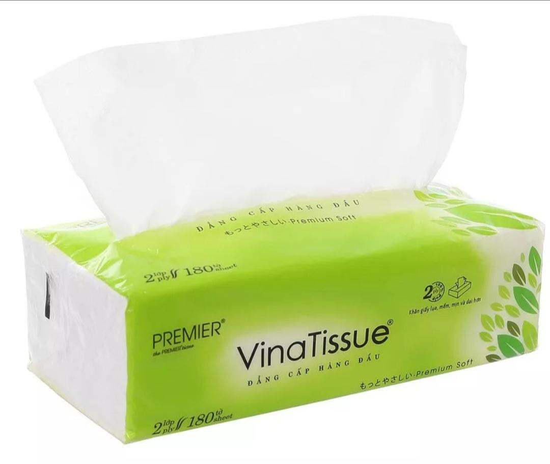 Khăn giấy lụa VINATISSUE 180 tờ