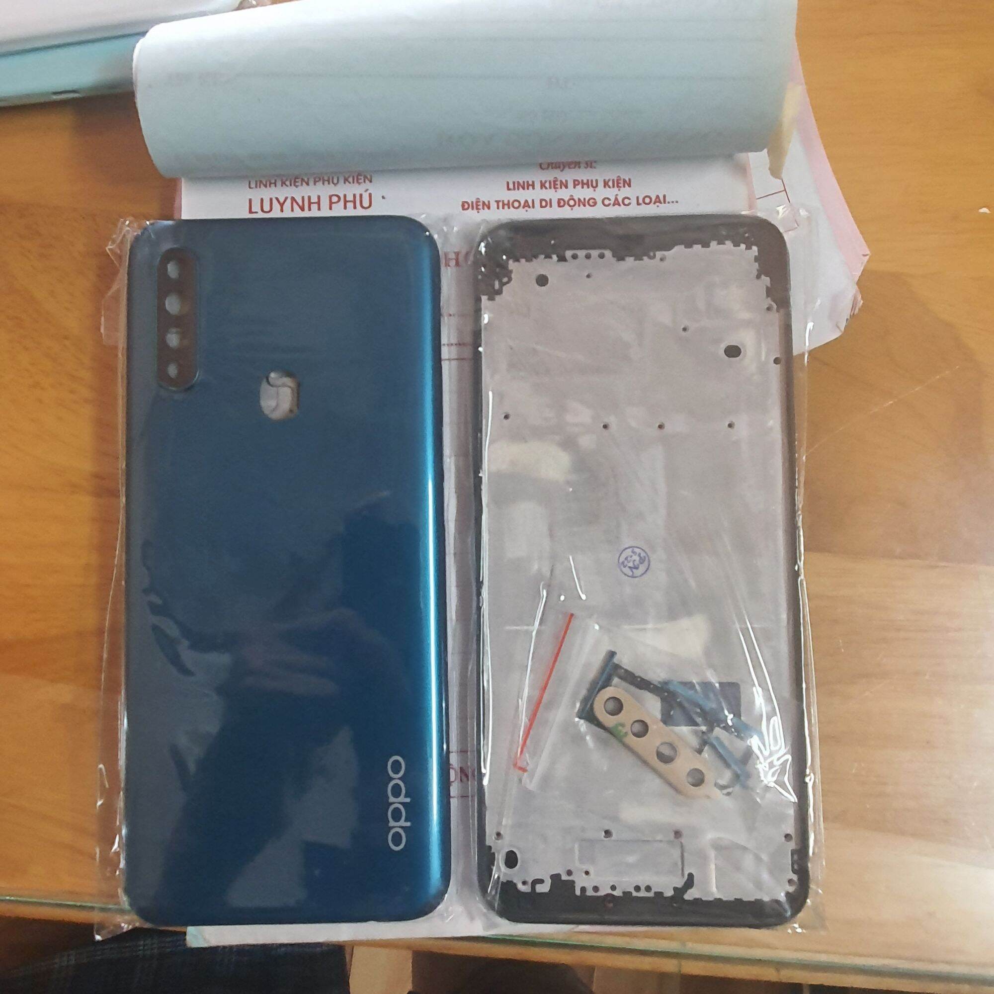 Vỏ oppo A31 2020 có khay sim kính camera đẹp