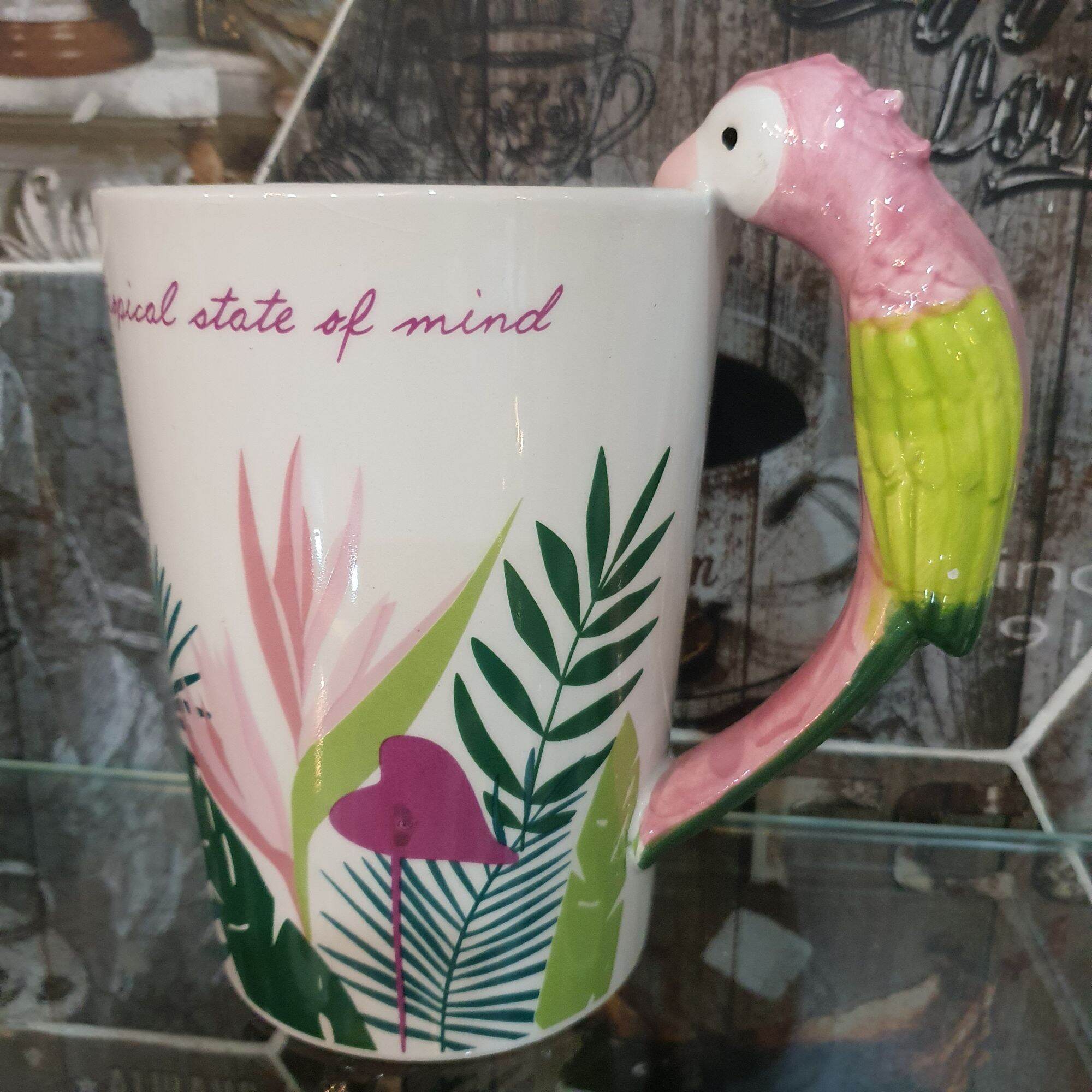 Ly gốm sứ 700ml lớn 3D Sculpted Ceramic Mug