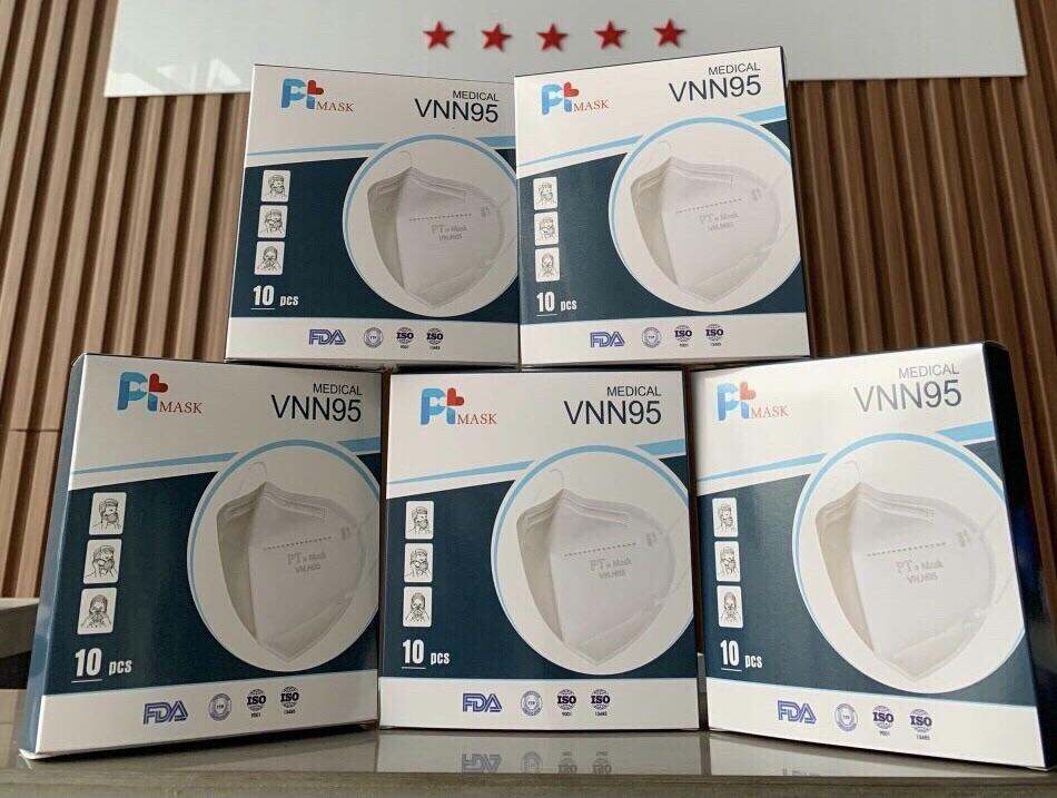Khẩu Trang N95 4 Lớp PT ( 1 Hộp 10 Cái )