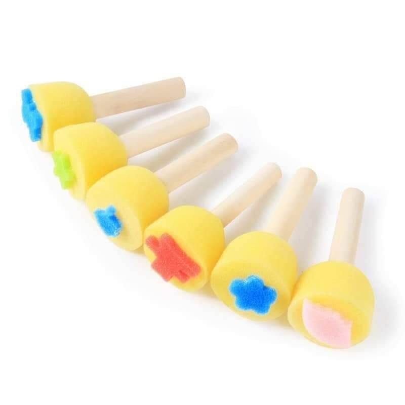 Set 5 cọ mút chấm màu sáng tạo cho bé