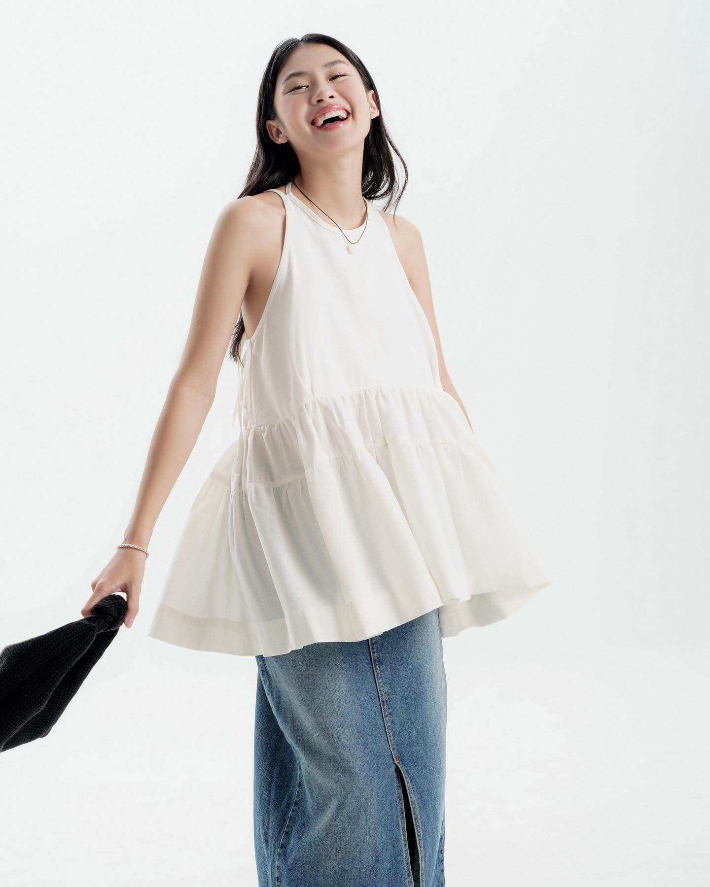 Hoàn tiền 15% - dob - áo yếm linen