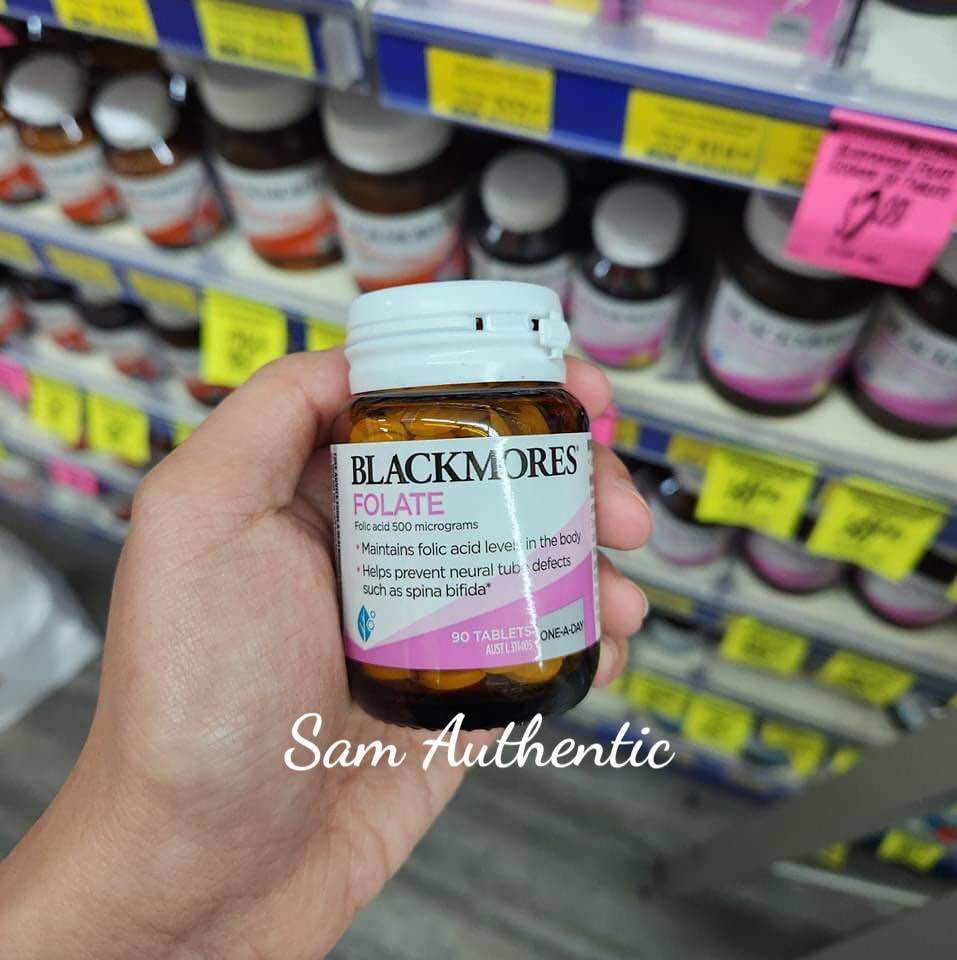 Bổ sung i-ốt & axit folic blackmores i-folic 150 viên