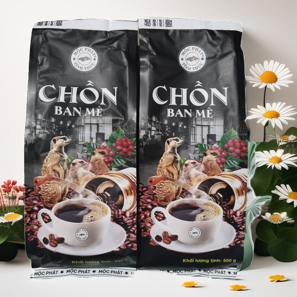 Cà phê chồn Ban Mê thơm ngon=1kg, cafe Hiệu Mộc Phát